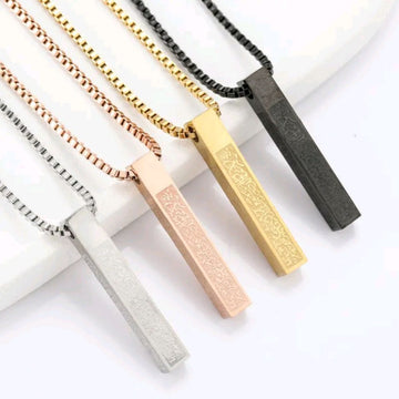 Ayatul Kursi Bar Necklace