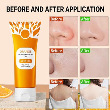 Orange Exfoliating Gel for Face & Body